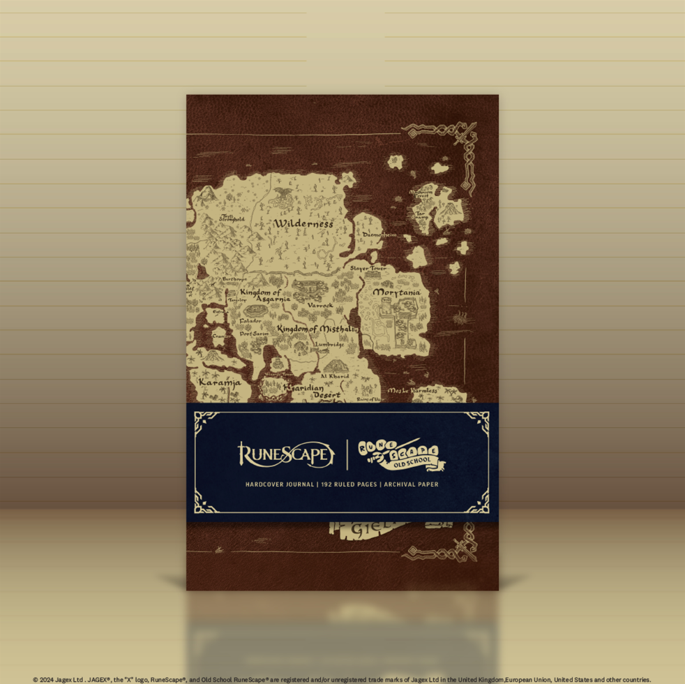 Map of Gielinor Notebook