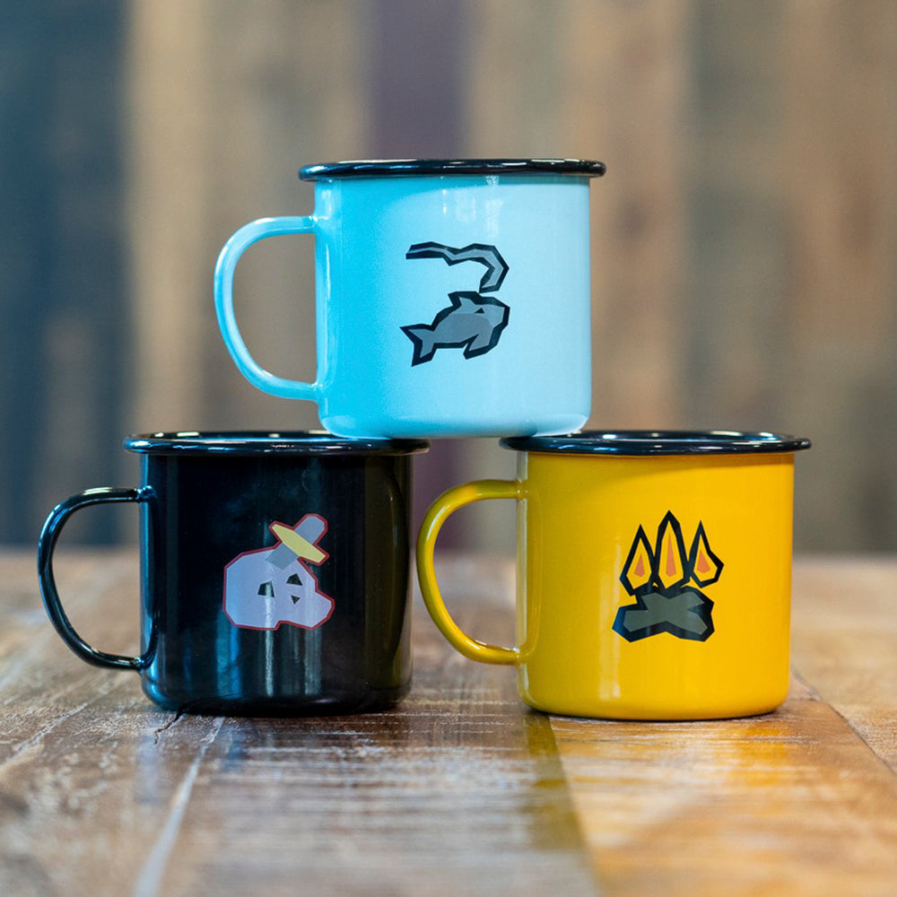 Enamel Fishing Mug
