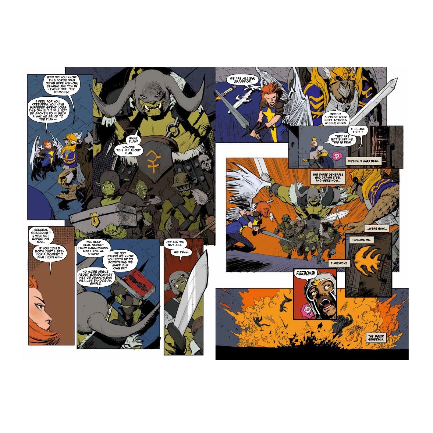 Untold Tales of the Godwars Graphic Novel