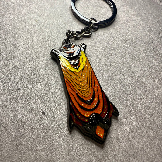 Igneous Kal-Zuk (Zuk Cape) Keyring