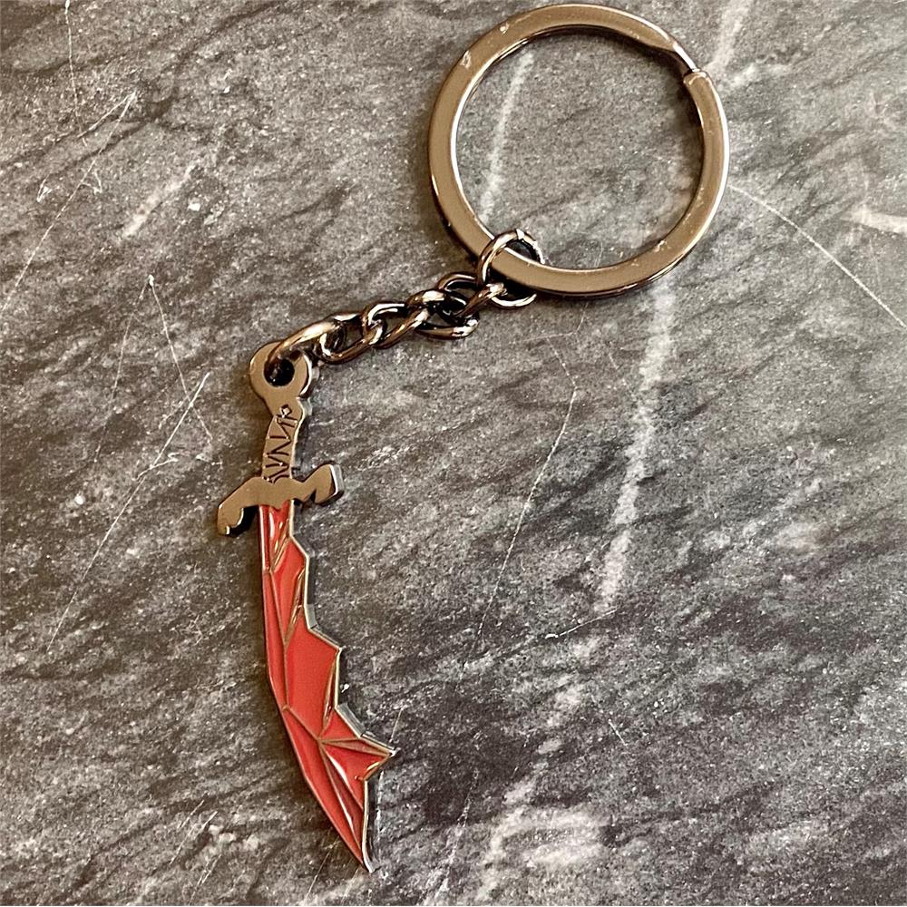 Dragon Scimitar Keyring