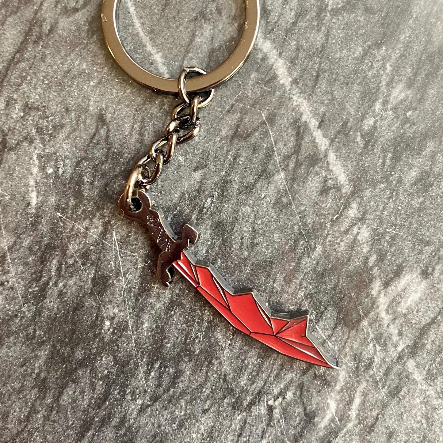 Dragon Scimitar Keyring