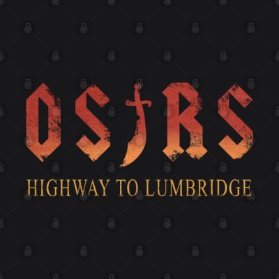 Osrs Highway To Lumbridge Tapestry Official Rune Scape Merch