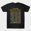 My Eyes Are Up Here T-Shirt Official Rune Scape Merch