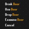 Drink Beer Scape Tshirt Crewneck Sweatshirt Official Rune Scape Merch