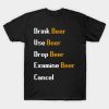 Drink Beer Scape Tshirt T-Shirt Official Rune Scape Merch