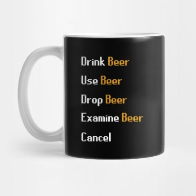 Drink Beer Scape Tshirt Mug Official Rune Scape Merch