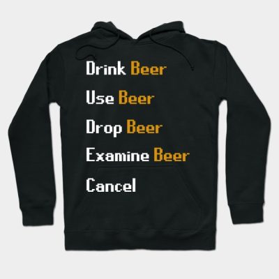 Drink Beer Scape Tshirt Hoodie Official Rune Scape Merch