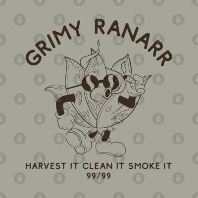 Grimy Ranarr Ink Tapestry Official Rune Scape Merch