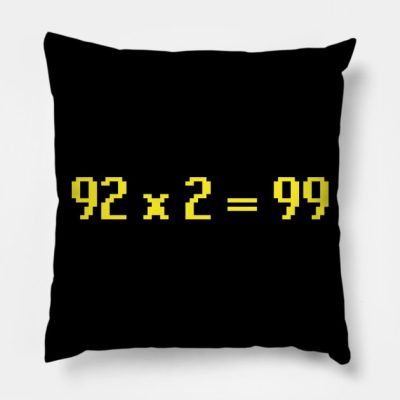 92 X 2 99 Osrs Throw Pillow Official Rune Scape Merch