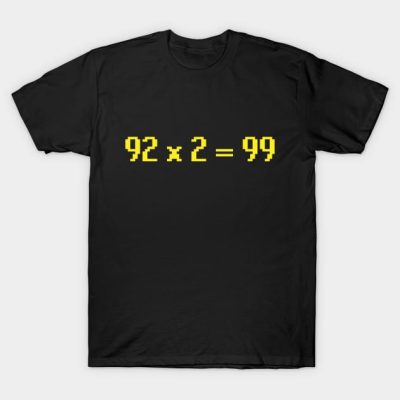 92 X 2 99 Osrs T-Shirt Official Rune Scape Merch