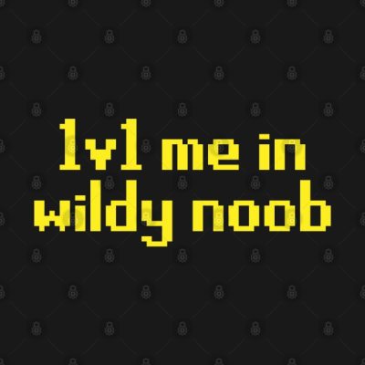 1V1 Me In Wildy Noob Osrs Crewneck Sweatshirt Official Rune Scape Merch