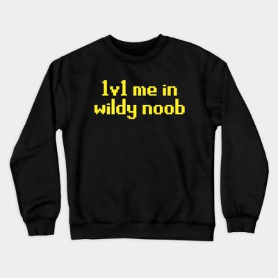 1V1 Me In Wildy Noob Osrs Crewneck Sweatshirt Official Rune Scape Merch