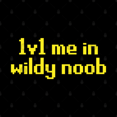 1V1 Me In Wildy Noob Osrs Tapestry Official Rune Scape Merch