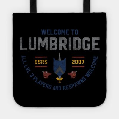 Runescape Welcome To Lumbridge Tote Official Rune Scape Merch