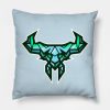 Crystalline Hunllef Mascot Throw Pillow Official Rune Scape Merch