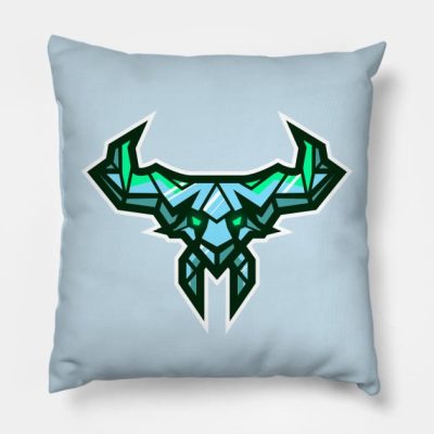 Crystalline Hunllef Mascot Throw Pillow Official Rune Scape Merch