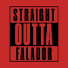 Runescape Straight Outta Falador Hoodie Official Rune Scape Merch