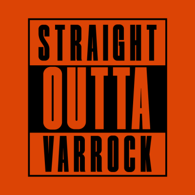 Runescape Straight Outta Varrock T-Shirt Official Rune Scape Merch