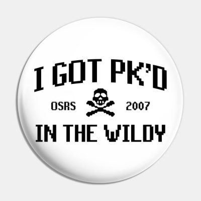 Runescape Pkd In The Wildy Pin Official Rune Scape Merch