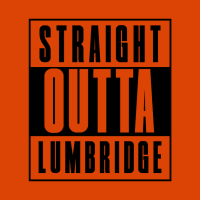 Runescape Straight Outta Lumbridge T-Shirt Official Rune Scape Merch