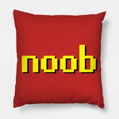 2007Scape Noob Throw Pillow Official Rune Scape Merch