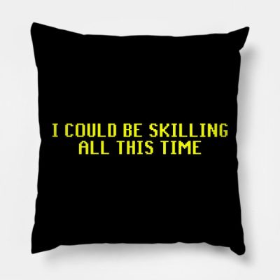 Runescape Meme Throw Pillow Official Rune Scape Merch