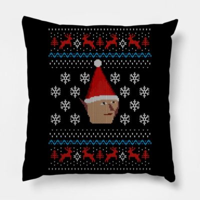 Gnome Boi Throw Pillow Official Rune Scape Merch