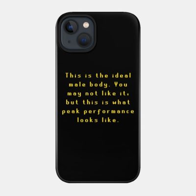 This Is The Ideal Male Body Phone Case Official Rune Scape Merch