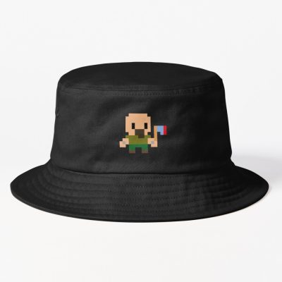 Bot - Osrs Runescape – Pixel Character Bucket Hat Official Rune Scape Merch