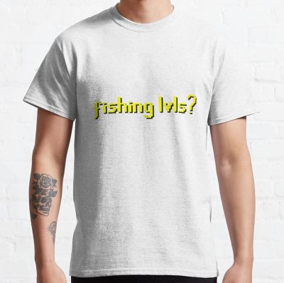 Runescape Osrs Fishing Lvls? T-Shirt Official Rune Scape Merch