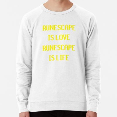 Runescape Is Love Runescape Is Life Sweatshirt Official Rune Scape Merch