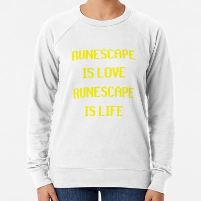 Runescape Is Love Runescape Is Life Sweatshirt Official Rune Scape Merch