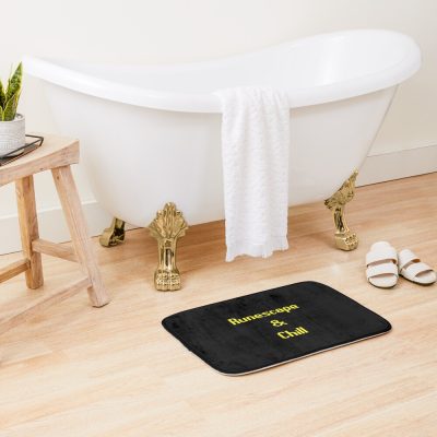 Runescape And Chill Bath Mat Official Rune Scape Merch