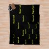 Runescape Osrs Reported Yellow Text Throw Blanket Official Rune Scape Merch