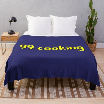 Runescape Osrs 99 Cooking Throw Blanket Official Rune Scape Merch