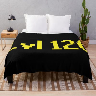 Lvl 126 Runescape Player Throw Blanket Official Rune Scape Merch