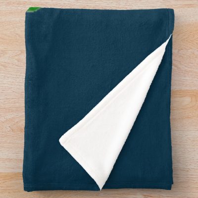 Green Halloween Mask - Runescape Throw Blanket Official Rune Scape Merch