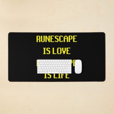 Runescape Is Love Runescape Is Life Mouse Pad Official Rune Scape Merch