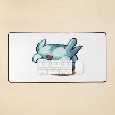 Ice Strykewyrm - Runescape - Pixel Art Mouse Pad Official Rune Scape Merch