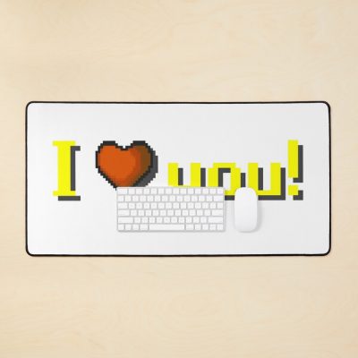 Old School Runescape "I Love You" Classic Gaming Print Mouse Pad Official Rune Scape Merch