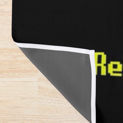 Runescape Osrs Reported Yellow Text Shower Curtain Official Rune Scape Merch