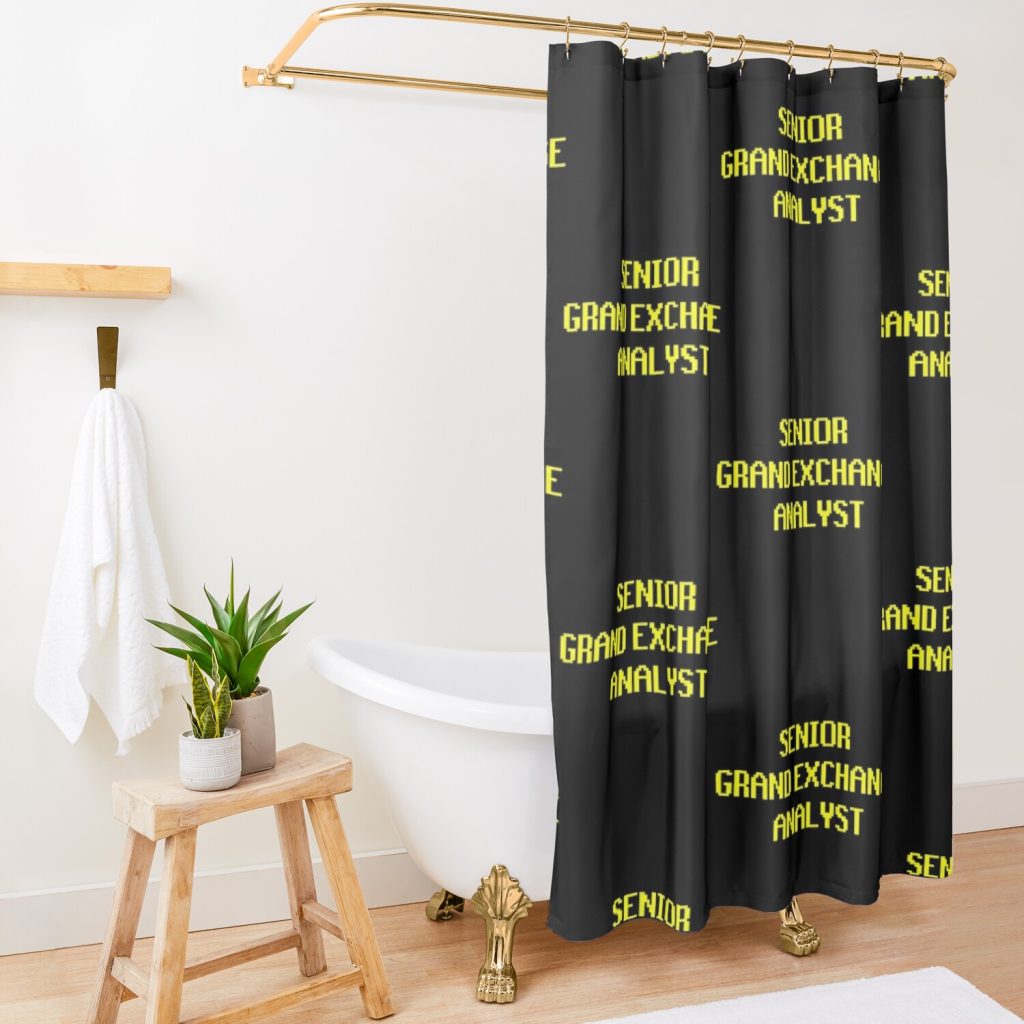 Oldschool Runescape Shower Curtain Official Rune Scape Merch