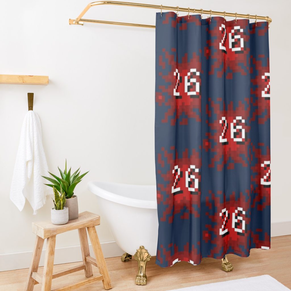 Hit Mark - Runescape Shower Curtain Official Rune Scape Merch