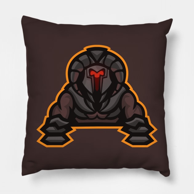 Runscape Zuk Osrs Mascot Throw Pillow - Rune Scape Merch