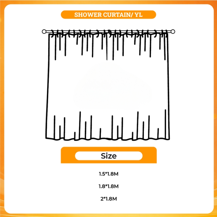 3D shower curtain - RuneScape Merch